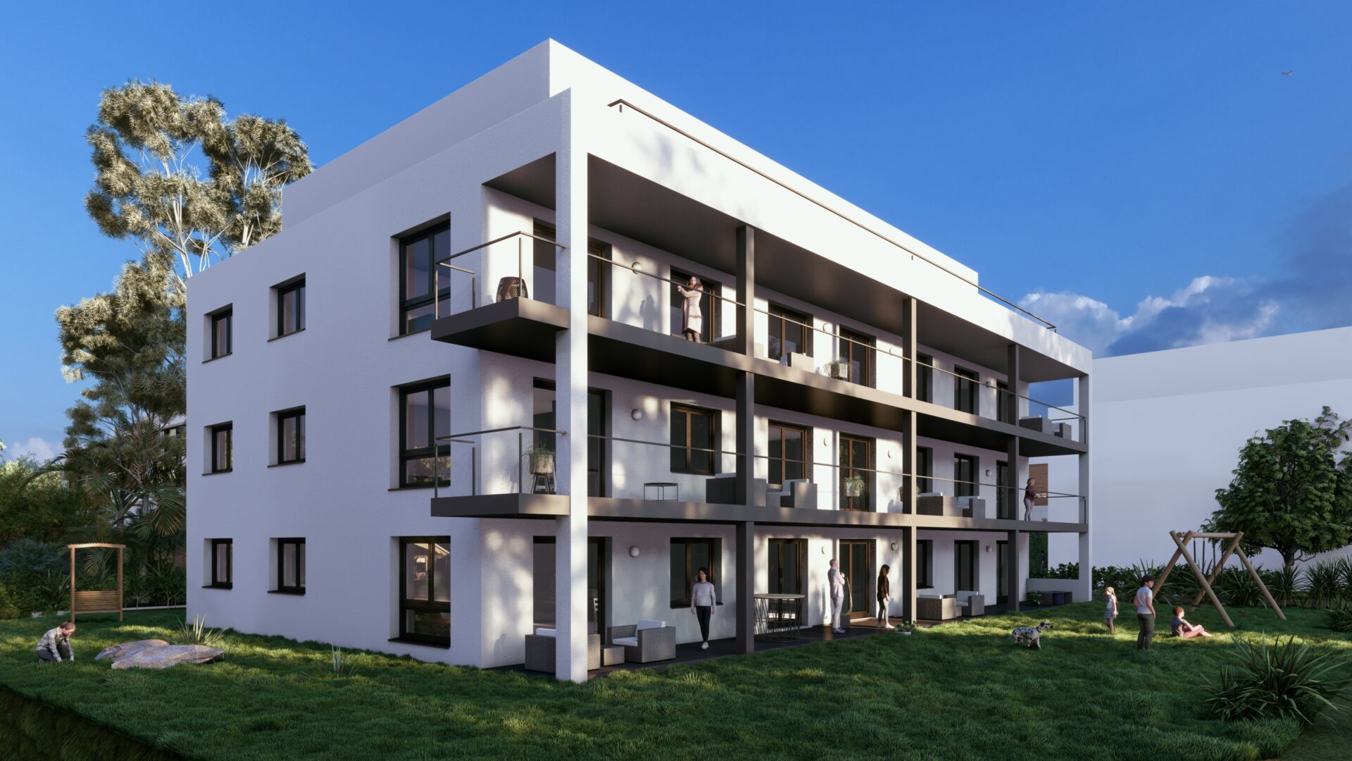 Gruppe von Architekten bei der Planung eines neuen Projekts.